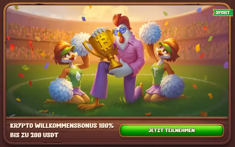 Roostino Casino Willkommensbonus